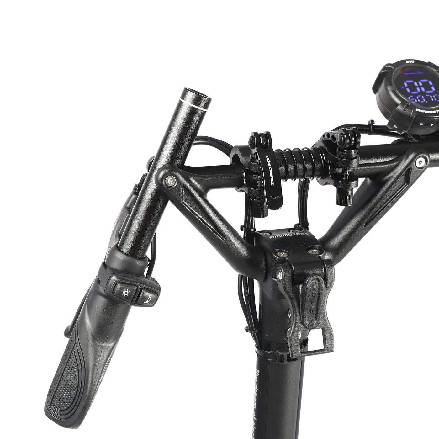 MINIMOTORS | Electric Scooter | Dualtron | Mini- Long Deck | Dual Motor | Black (52V15.6Ah) - Image 6